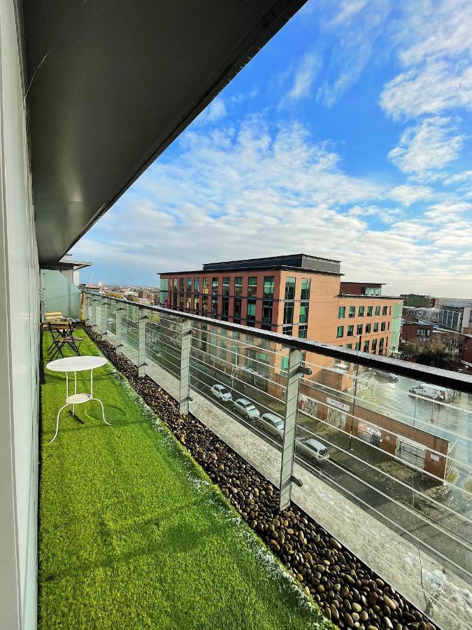 Insta-Style Penthouse With Balcony Or 2B Apartment With Balcony Birmingham City Centre Zewnętrze zdjęcie