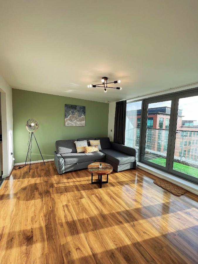 Insta-Style Penthouse With Balcony Or 2B Apartment With Balcony Birmingham City Centre Zewnętrze zdjęcie