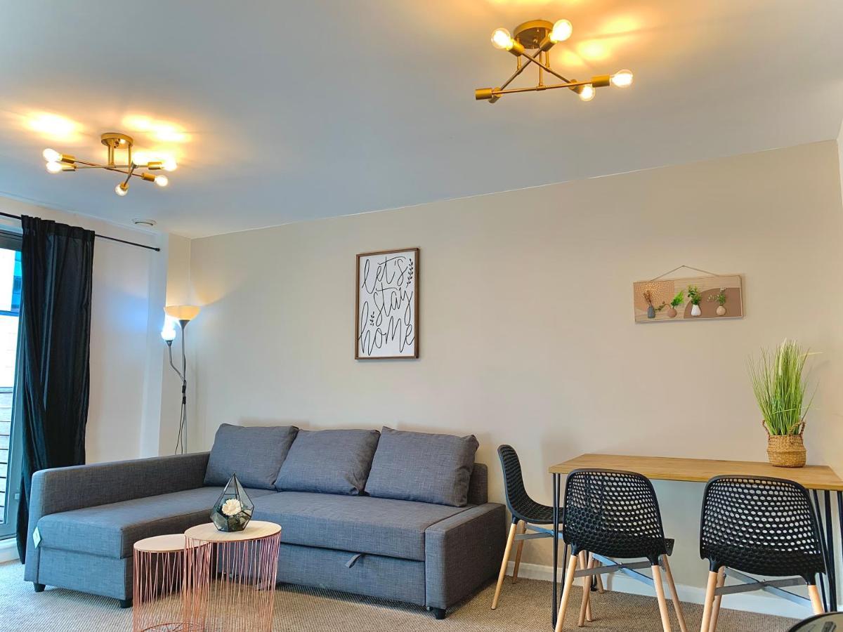 Insta-Style Penthouse With Balcony Or 2B Apartment With Balcony Birmingham City Centre Zewnętrze zdjęcie