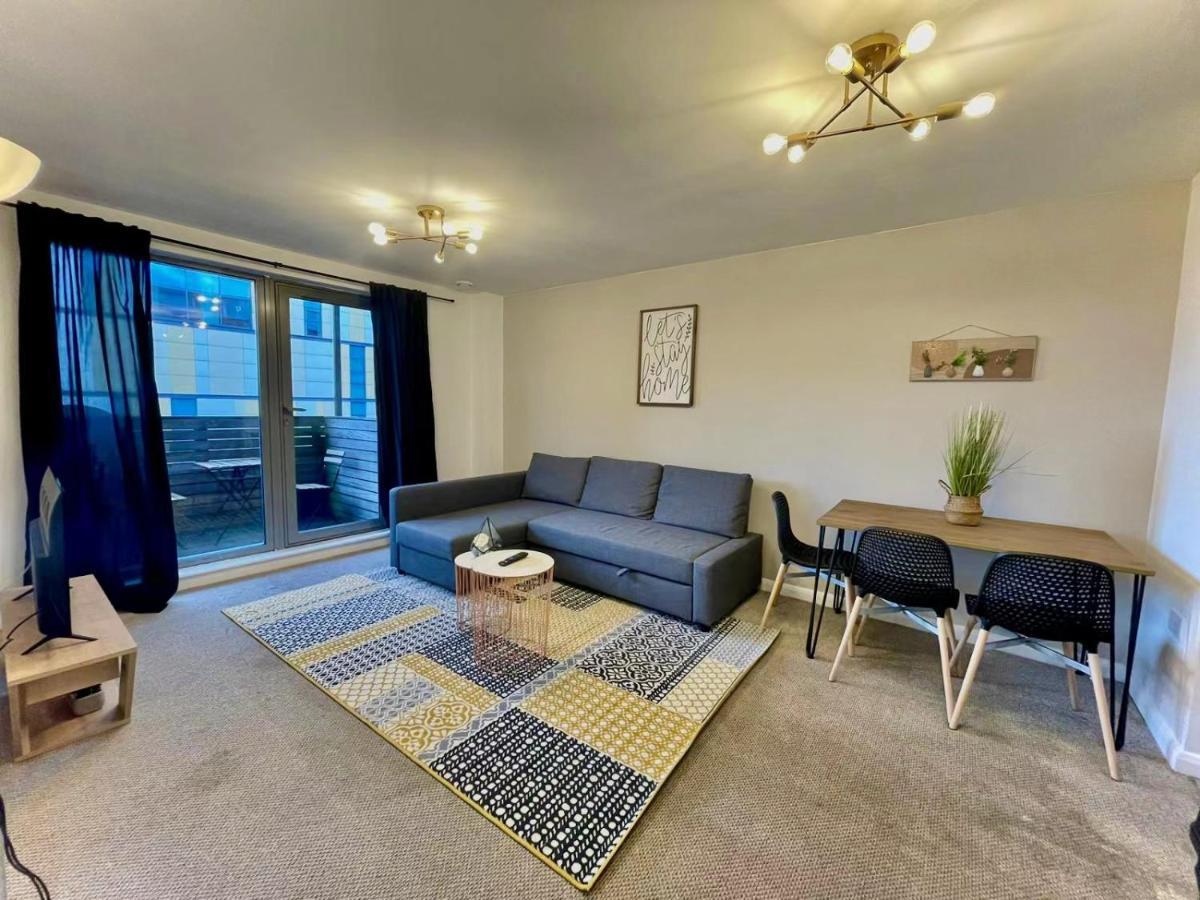 Insta-Style Penthouse With Balcony Or 2B Apartment With Balcony Birmingham City Centre Zewnętrze zdjęcie